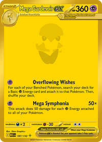 187/132 Mega Gardevoir ex - Mega Evolution