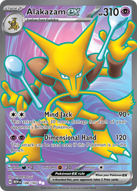 188/165 Alakazam ex - Scarlet & Violet 151