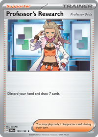 189/198 Professor's Research - Scarlet & Violet Base