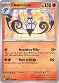 Chandelure 018/086 White Flare card
