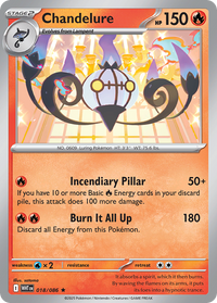 018/086 Chandelure - White Flare