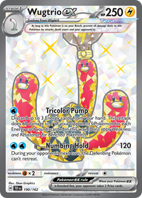 190/162 Wugtrio ex - Temporal Forces