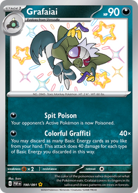 190/091 Grafaiai - Paldean Fates