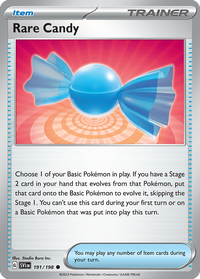 191/198 Rare Candy - Scarlet & Violet Base