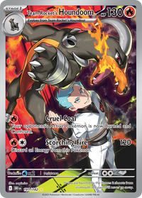 191/182 Team Rocket's Houndoom - Destined Rivals