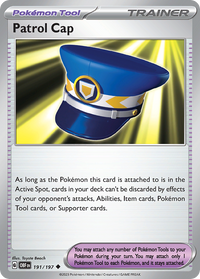 191/197 Patrol Cap - Obsidian Flames