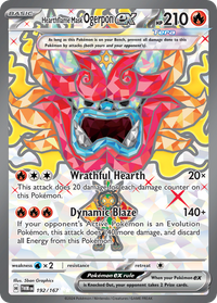 192/167 Hearthflame Mask Ogerpon ex - Twilight Masquerade