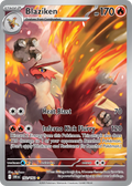 Blaziken 192/182 Destined Rivals card