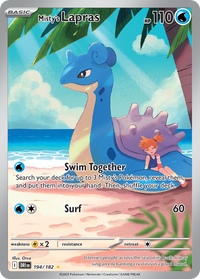 194/182 Misty's Lapras - Destined Rivals