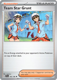 195/198 Team Star Grunt - Scarlet & Violet Base