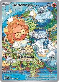 195/191 Castform Sunny Form - Surging Sparks