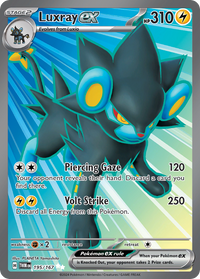 195/167 Luxray ex - Twilight Masquerade