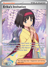 196/165 Erika's Invitation - Scarlet & Violet 151