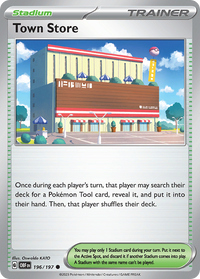 196/197 Town Store - Obsidian Flames