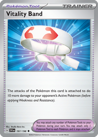 197/198 Vitality Band - Scarlet & Violet Base