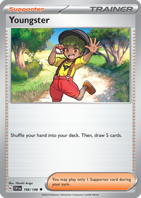 198/198 Youngster - Scarlet & Violet Base