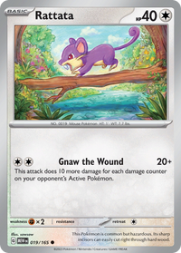 019/165 Rattata - Scarlet & Violet 151