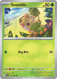 001/086 Sewaddle - White Flare