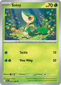 Snivy 001/086 Black Bolt card