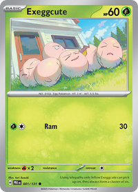 001/131 Exeggcute - Prismatic Evolutions