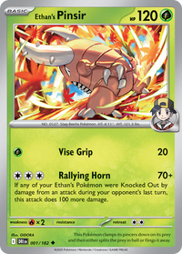 001/182 Ethan's Pinsir - Destined Rivals