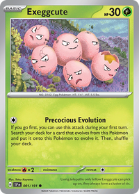 001/191 Exeggcute - Surging Sparks