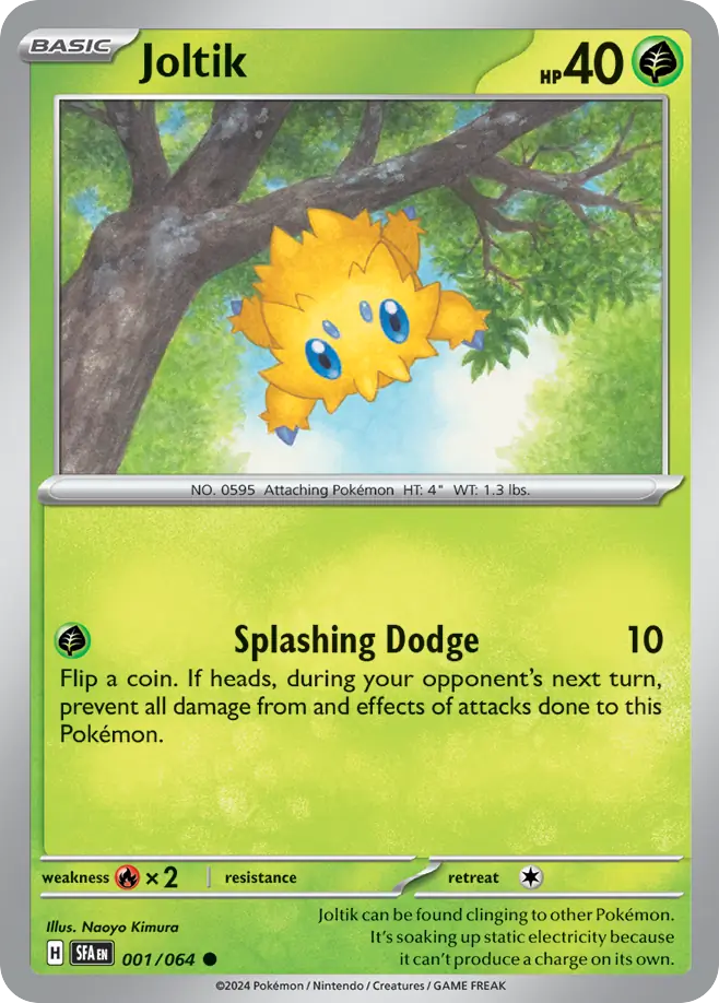 Joltik 001/064 Shrouded Fable card