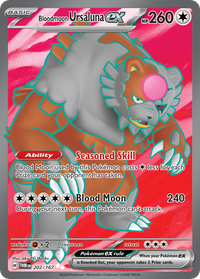 202/167 Bloodmoon Ursaluna ex - Twilight Masquerade