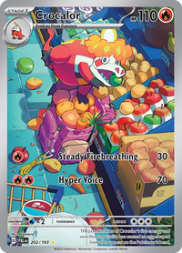 202/193 Crocalor - Paldea Evolved