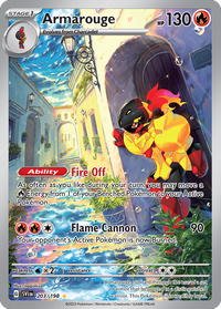 203/198 Armarouge - Scarlet & Violet Base