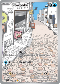 204/198 Slowpoke - Scarlet & Violet Base