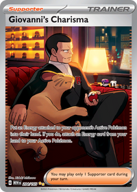204/165 Giovanni's Charisma - Scarlet & Violet 151