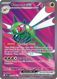 206/182 Yanmega ex - Destined Rivals