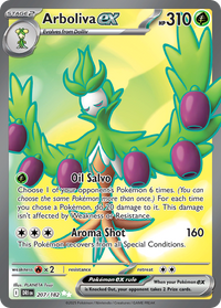 207/182 Arboliva ex - Destined Rivals