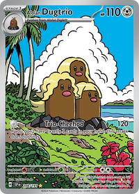 208/191 Alolan Dugtrio - Surging Sparks