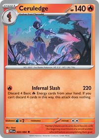 020/094 Ceruledge - Phantasmal Flames