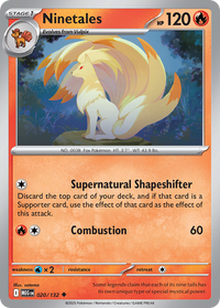 020/132 Ninetales - Mega Evolution