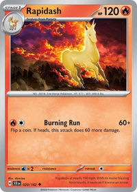 020/142 Rapidash - Stellar Crown