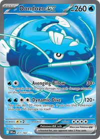 211/182 Dondozo ex - Destined Rivals