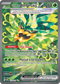 211/167 Teal Mask Ogerpon ex - Twilight Masquerade