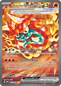 212/167 Hearthflame Mask Ogerpon ex - Twilight Masquerade