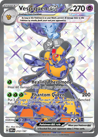 212/197 Vespiquen ex - Obsidian Flames