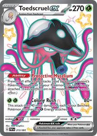 213/091 Toedscruel ex - Paldean Fates