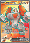 Regirock ex 214/182 Destined Rivals card