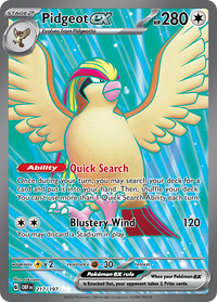 217/197 Pidgeot ex - Obsidian Flames