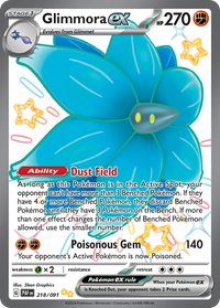 218/091 Glimmora ex - Paldean Fates