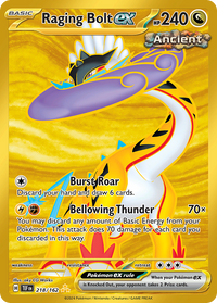 218/162 Raging Bolt ex - Temporal Forces