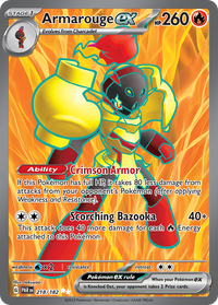 218/182 Armarouge ex - Paradox Rift