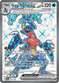 219/182 Garchomp ex - Paradox Rift