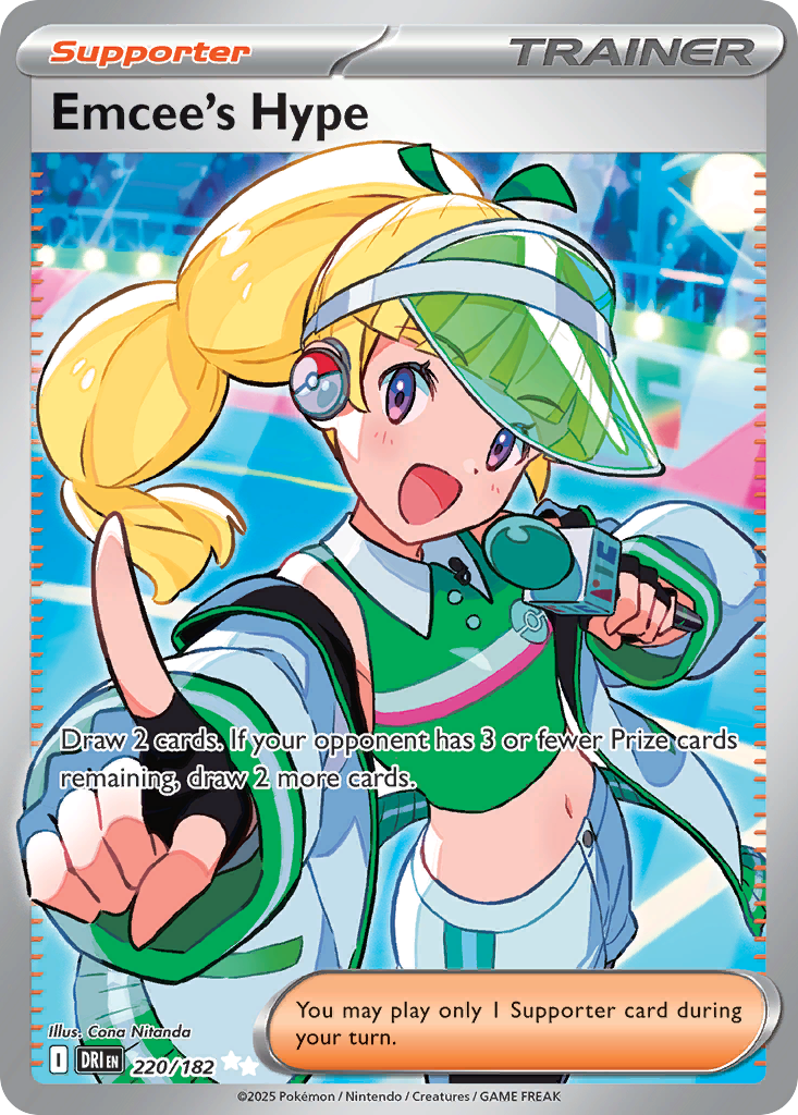 Emcee's Hype 220/182 Destined Rivals card